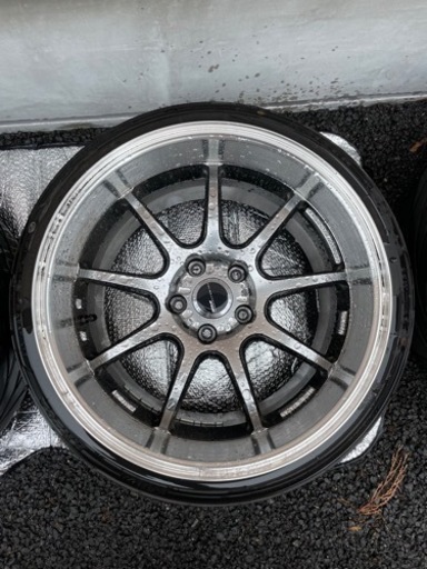 WORK EMOTION 18インチ 10.5j＋15 4本