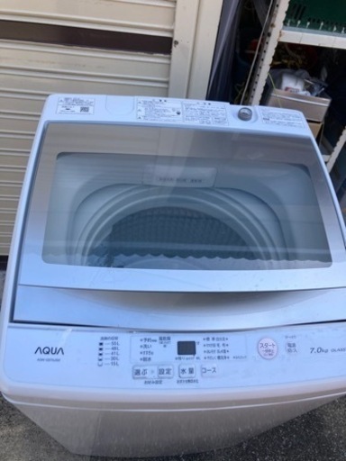 Aqua2021年代7kg洗濯機