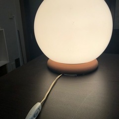 引渡済‼︎ 球体ライト(直径約38cm)台座セットの画像
