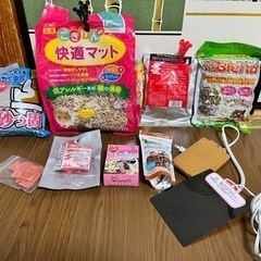 ハムスターグッズ★一式(新品ご飯付き)の画像