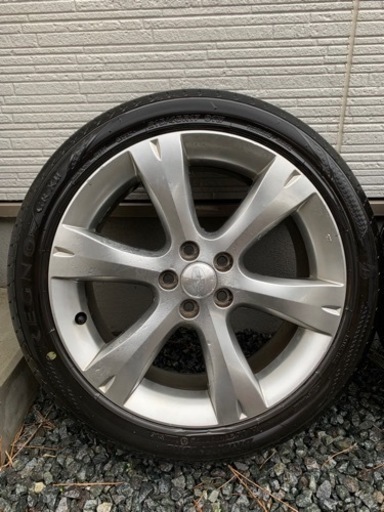 夏タイヤ17インチ　215/45R17 REGNO GR-XII バリ山　スバル純正ホイール