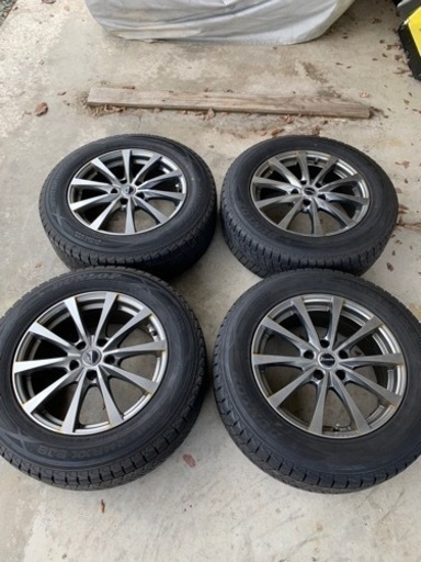 225/65/17 ウィンターマックスSJ8 17インチ  ホイール　タイヤセット