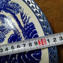 【美品】②大きいお皿　32㎝の画像