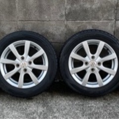 155 65 R14 スズキ 純正 スタッドレスタイヤ　ホイールセット