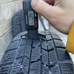 155 65 R14 スズキ 純正 スタッドレスタイヤ　ホイールセットの画像