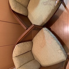 ドレクセルヘリテイジジャパンの最高級一人掛けラウンジチェア2脚セットの画像