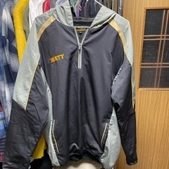 ＺETT  ハーフジップナイロンジャンバー　　お値下げしました！