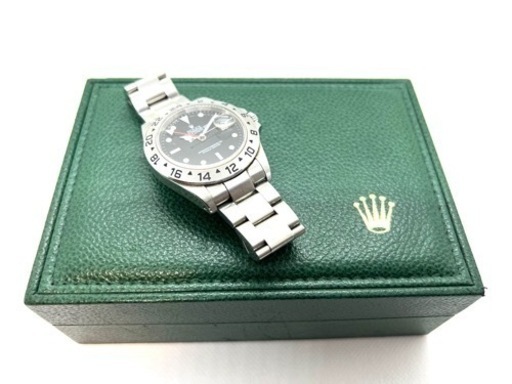 【成約済み】ROLEX ロレックス エクスプローラーⅡ 16570 K番 腕時計 自動巻 SS オイスターブレス