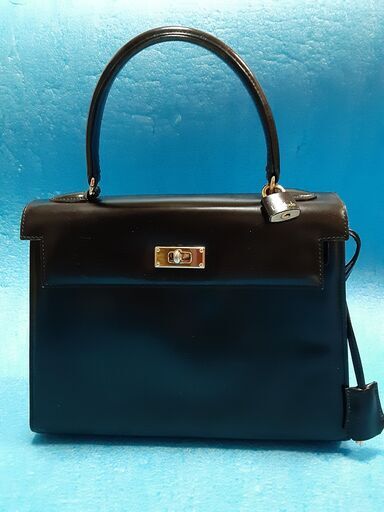♪美品♪　ハセガワ LA MODA ELEGANCE(ラモーダエレガンス) 日本製　ケリーハンドバッグ　本革製