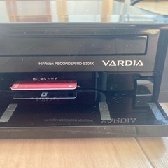取引中★中古 東芝ハイビジョンレコーダー DVDデッキ 取説ありの画像
