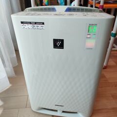 加湿空気清浄機 SHARP 高濃度7000プラズマクラスターホワ...