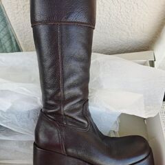 📣【再値下げ】ing厚底ブーツ23cmの画像