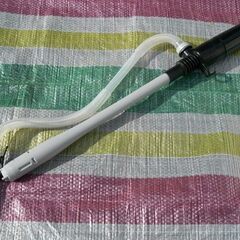 （取引中になりました）●電動灯油ポンプ(訳あり)、差し上げます！●