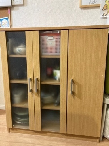 コンパクト！食器棚