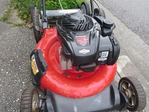エンジン一発始動！アメリカ製芝刈り機サイド排出！ヤードマシーン