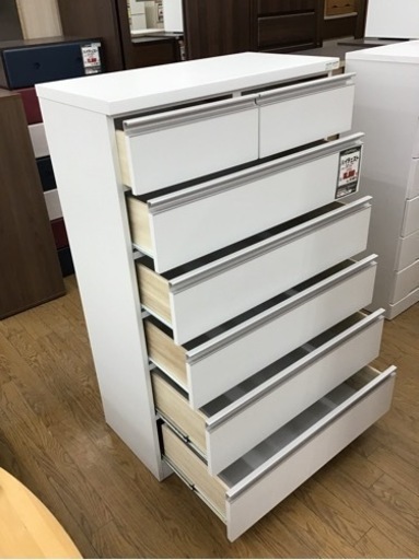 KP-8【ご来店頂ける方限定】新入荷　アウトレット　ハイチェスト　白