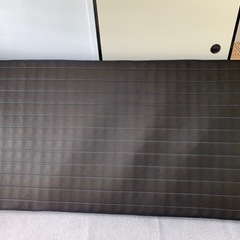 シングルマットレス 中古  黒の画像