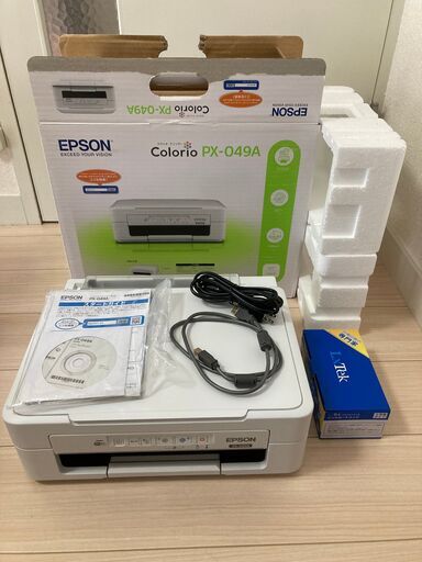 [エプソン/EPSON]カラリオ プリンター　PX-049A（互換インク付き）