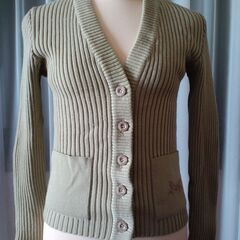 Juschi Celine 70s ビンテージ ニットカーディガンの画像