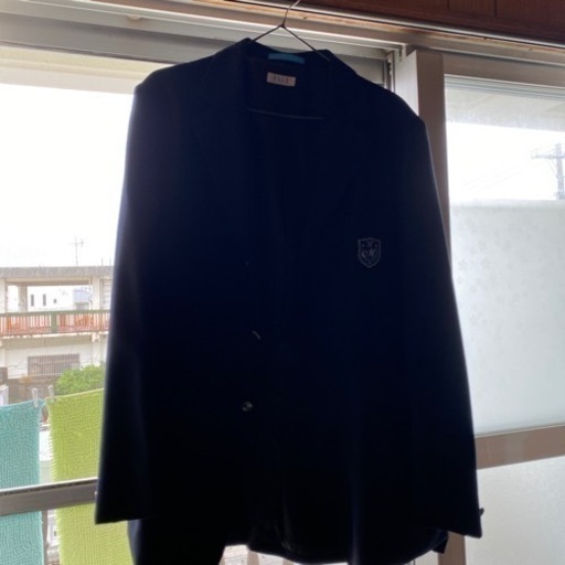 前原高校男子制服、ブレザー、3Lシャツ一枚