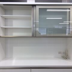 6/6受渡済）JT2759【NITORI/ニトリ 幅140㎝食器棚】型名：G-140KB-