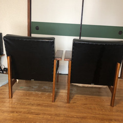 カリモク　ビンテージソファーの画像