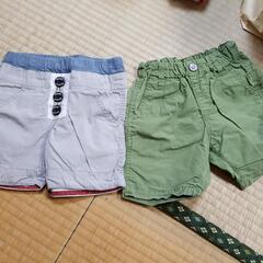 値下げ　90サイズ　半ズボンセットの画像