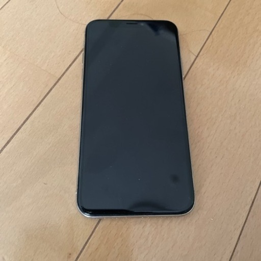 iPhoneX 256GB シルバー　中古　SIMフリー