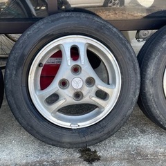 三菱ミニキャブ　タイヤホイール4本セットの画像