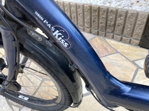 ?バッテリーほぼ新品！?8.7Ah★ヤマハ　キスミニ　20インチ　電動自転車　子供乗せ　3人乗り　04019