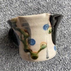 ☆陶器コーヒーペアカップ☆中古品の画像
