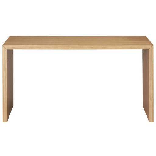 【無印良品】コの字の家具・積層合板・オーク材・幅70cm