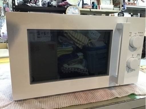 ●販売終了●電子レンジ　ニトリ　2020年製　60Hz専用　ターンテーブル　中古品