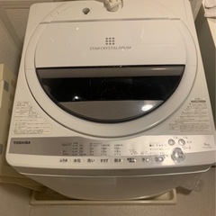 TOSHIBA 洗濯機 6kg
