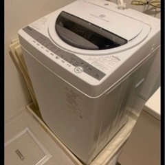 TOSHIBA 洗濯機 6kg