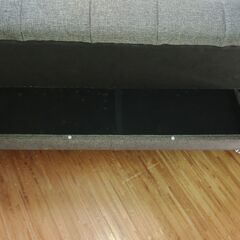 【値下げ】二人掛けソファーベッドの画像