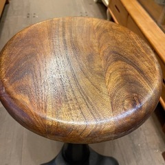 （売約済み）　GUIDEL ADJUST STOOL ギデル アジャストスツール  インダストリアル　ジャーナルスタンダード　journal standard Furniture  ジャーナルスタンダードファニチャー　男前　インテリア　塩系　検　アイアン　ビンテージ　アンティーク　スツール　椅子　イス　チェア　花台　台　棚　サイドテーブル　サイドボード　BONOX STOOL ボノックス スツール　ダルトン　DULTON カフェ　バーチチェア　昇降　無垢材　木製　マンゴーウッドの画像