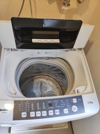 洗濯機　5.5kg Hisense 【自宅まで引き取り可能な方】