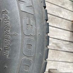 ブリヂストン　スタッドレスタイヤ　145R12 LT (145/80 R12)の画像