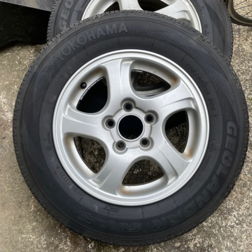 パジェロミニ純正ホイールタイヤセット