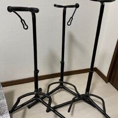 ギタースタンド3本