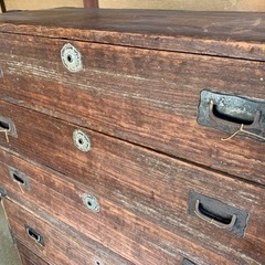 【受付再開】アンティーク箪笥（5段）の画像