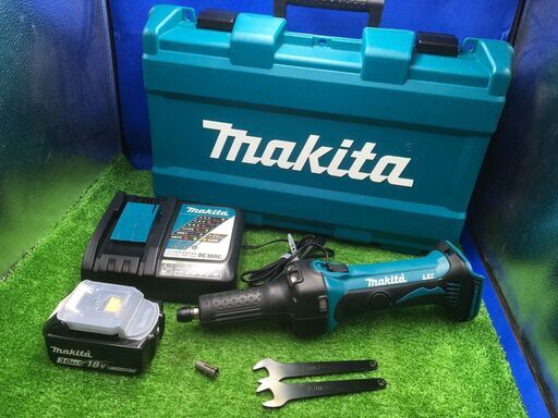 【エコツール豊田インター店】Makita/マキタ 充電式ハンドグラインダ 18V 3.0Ah GD800DRF　【愛知県/豊田インター店/工具】