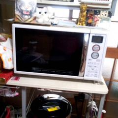 今朝解しました！電子レンジも　現金払いのみ