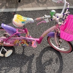 ディズニー プリンセス 自転車の中古が安い！激安で譲ります