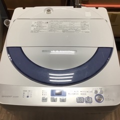 洗濯機 シャープ ES-GE55R 2016年製 5.5kg