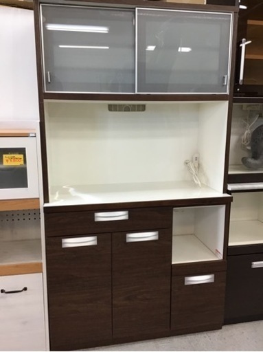 ●販売終了●レンジボード　食器棚　キッチン収納　中古品