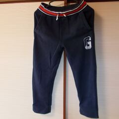 【無料】子供用GAPトレーナー下(160、紺)