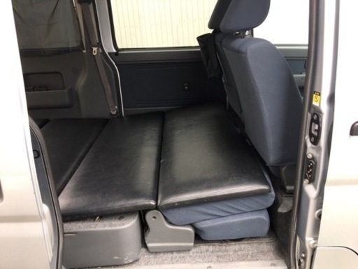 【販売済】軽バン用　車中泊　本格的4分割ベッド　クッションボード