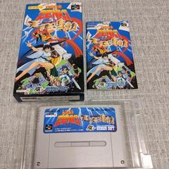 【動作確認済み・箱説付】スーパーファミコン　鬼神童子ZENKI 天地鳴動 動作確認済み・箱説付】スーパーファミコン 鬼神童子ZENKI 天地鳴動